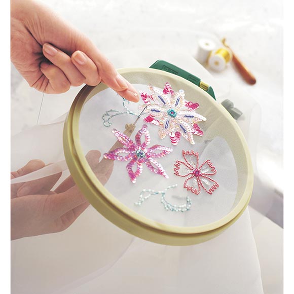 Clover Perlenstick-Werkzeug „Easy Bead Couture