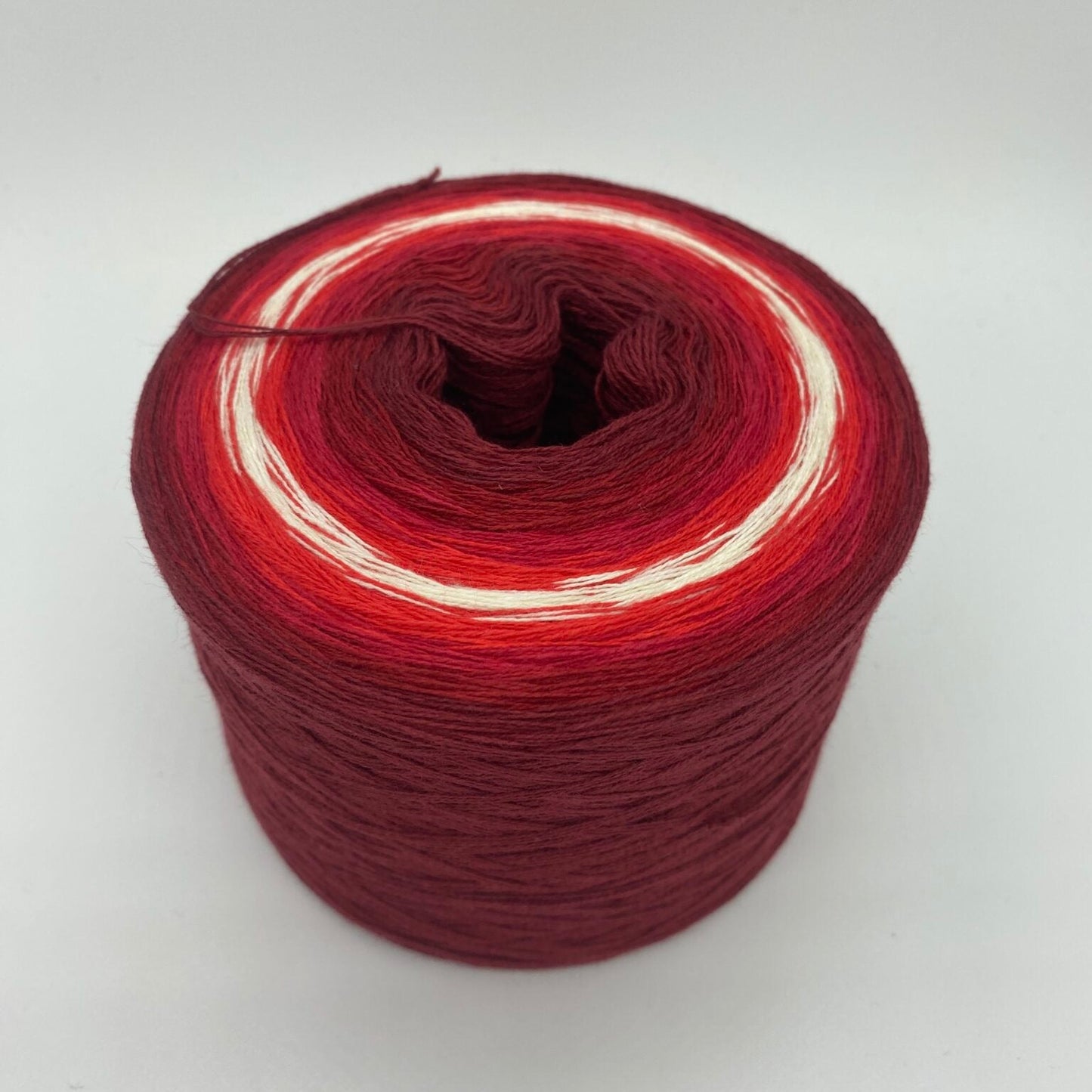 Adventskalender Bobbel Adventsglöckchen rot/ silber 3 Fäden