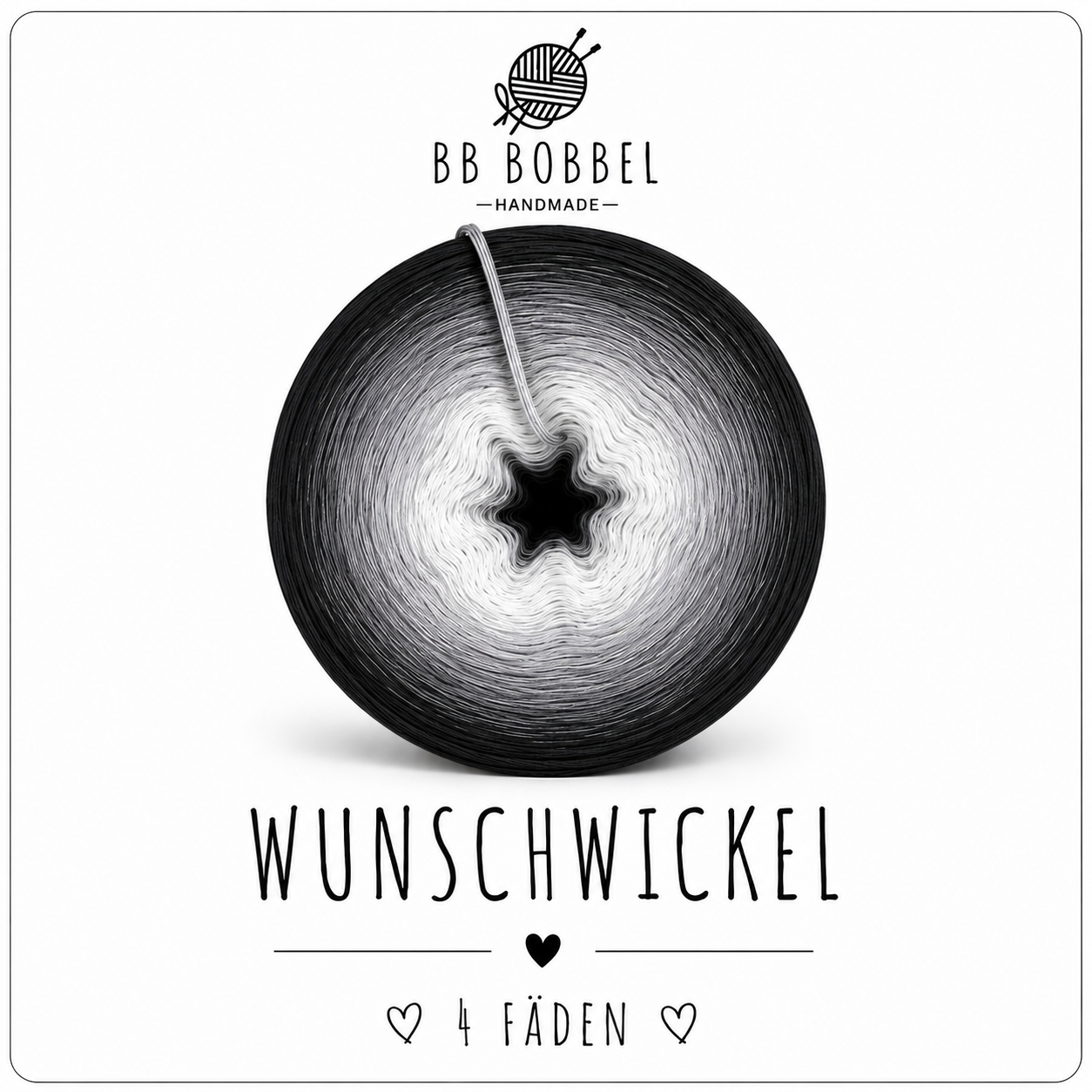 Wunschwickel 4 Fäden