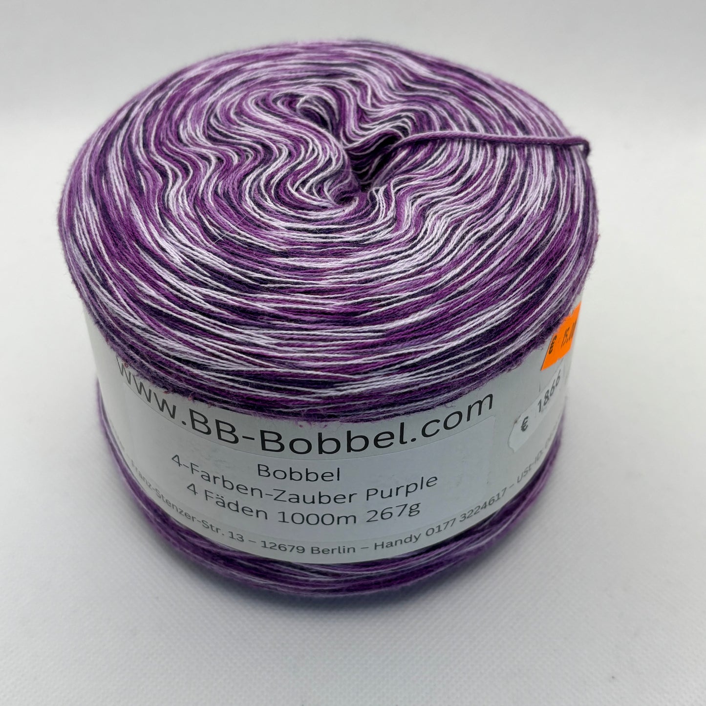 BB-Schnäppchen: Bobbel 4 Farben Zauber Purple 4 Fäden 1000m