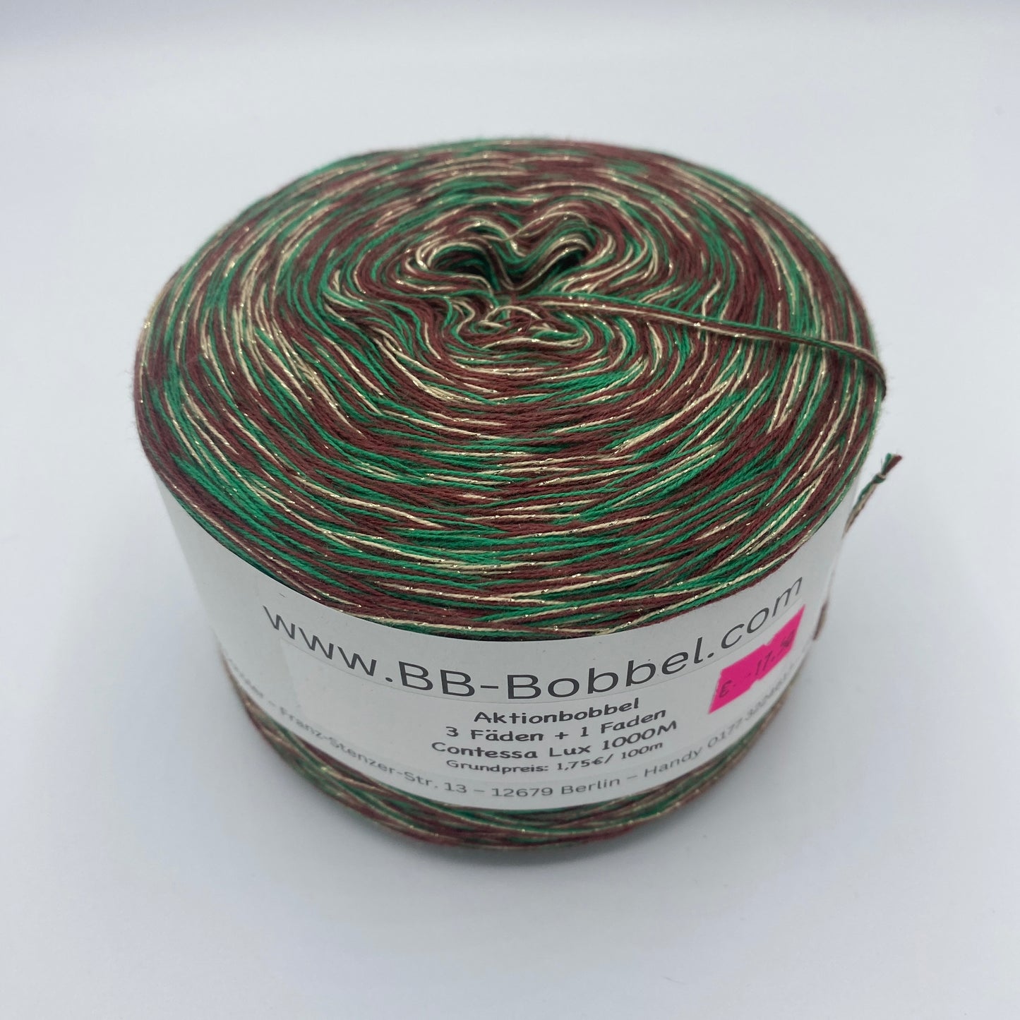 Sale-Bobbel 3 Fäden + 1 Faden Contessa Lux 1000m