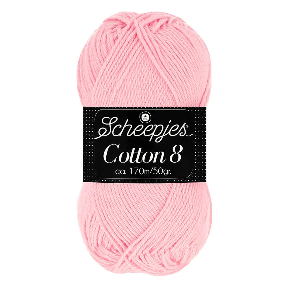 Scheepjes Cotton 8 – vielseitiges Baumwollgarn für kreative Projekte