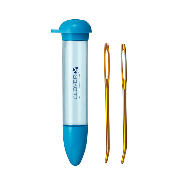 Clover Jumbo-Stopfnadel-Set – 2 Nadeln mit Etui