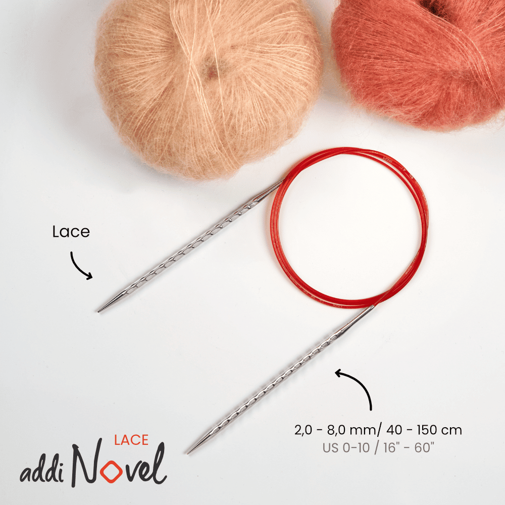 addiNovel Rundstricknadel 60cm 7,0