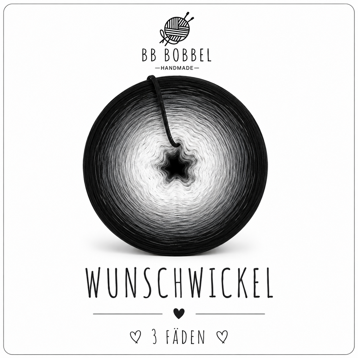 Wunschwickel 3 Fäden
