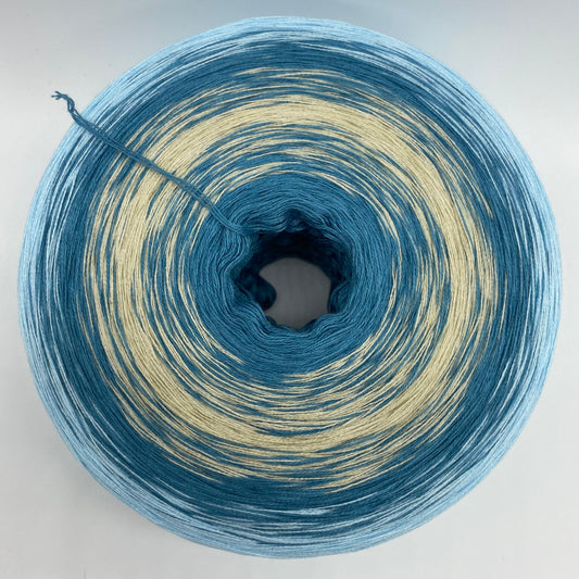 Bobbel Wellen und Sand