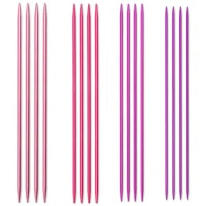 Strumpfstricknadel-Set ALU, farbig 2,5-4/20