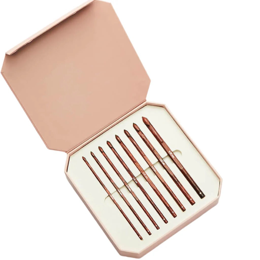 KnitPro Symfonie Rose Delux Häkelnadelset