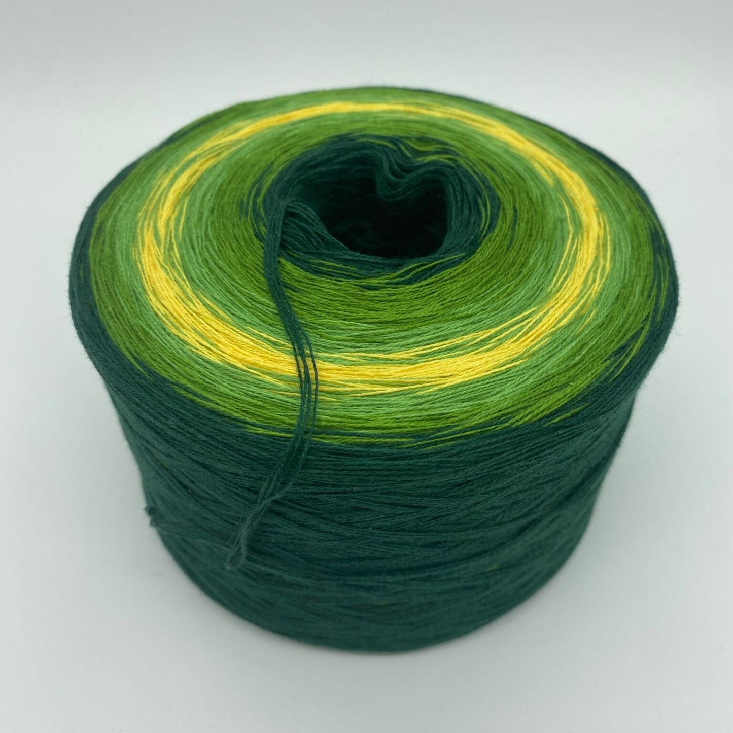 Adventskalender Bobbel Adventsglöckchen grün/ gold 4 Fäden