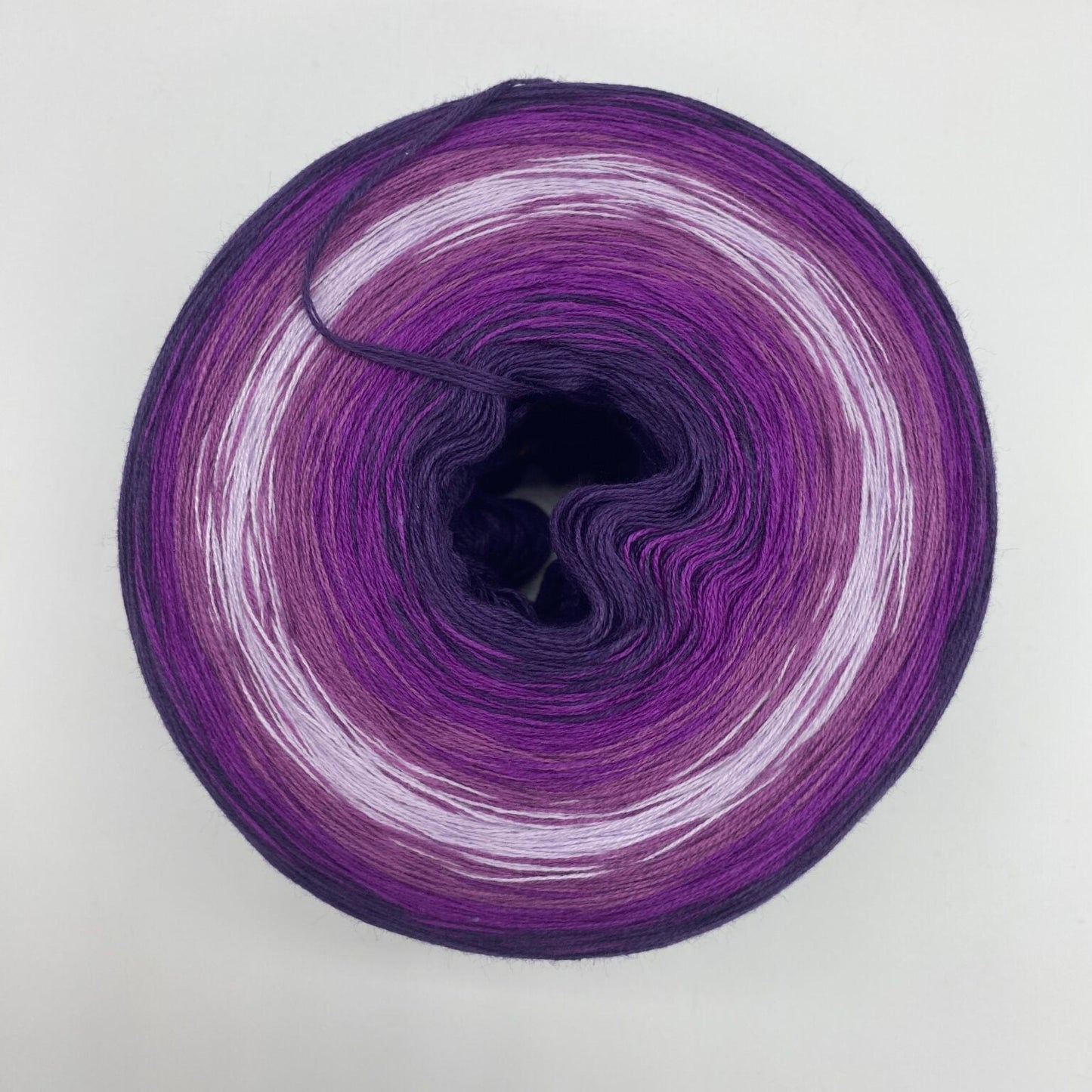 Adventskalender Bobbel Adventsglöckchen lila/ silber 4 Fäden