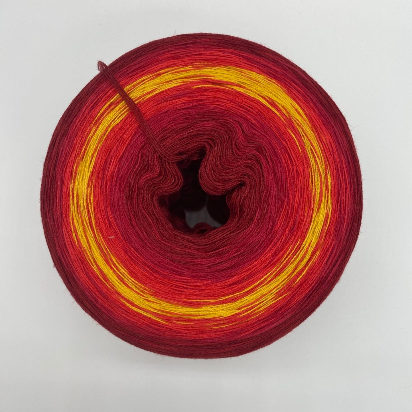 Adventskalender Bobbel Adventsglöckchen rot/ gold 4 Fäden