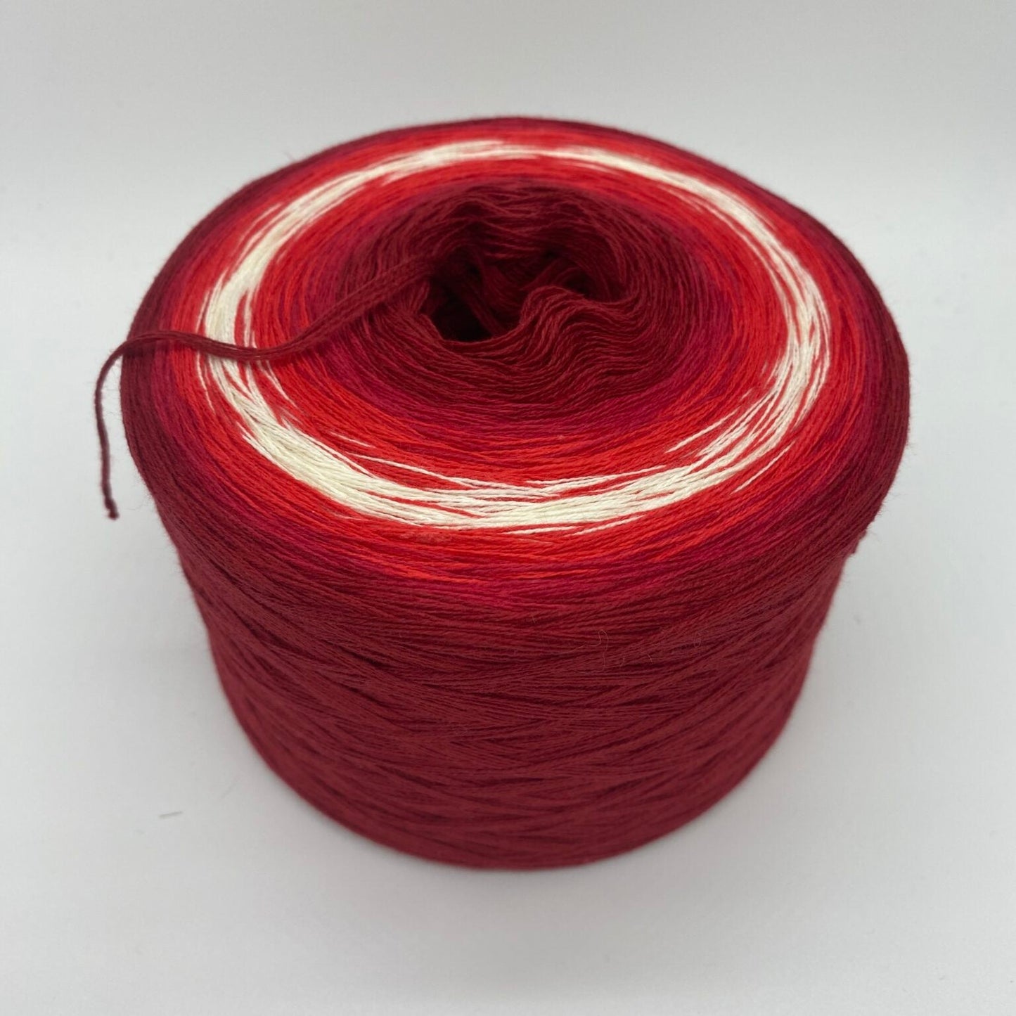 Adventskalender Bobbel Adventsglöckchen rot/ silber 4 Fäden