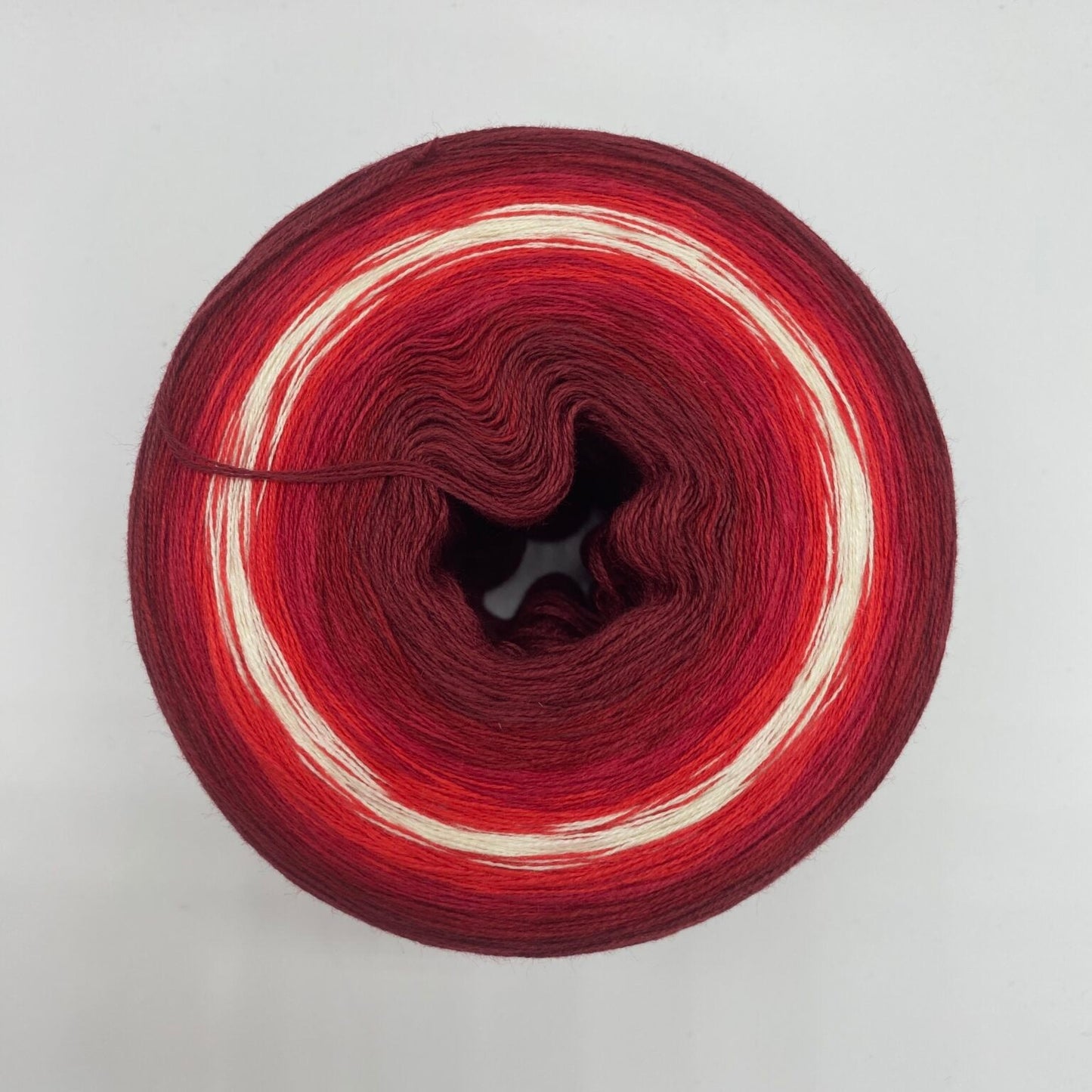 Adventskalender Bobbel Adventsglöckchen rot/ silber 3 Fäden