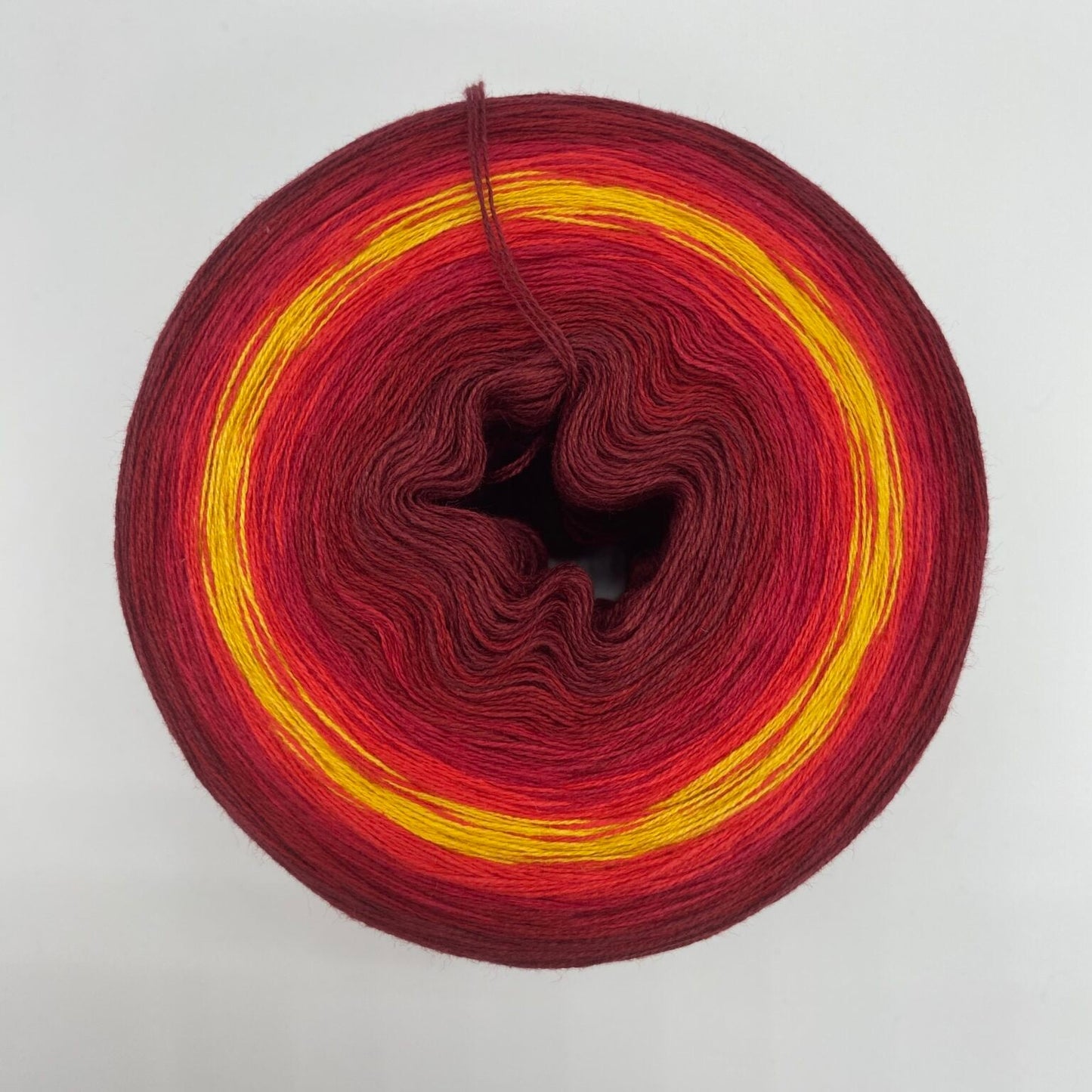 Adventskalender Bobbel Adventsglöckchen rot/ gold 3 Fäden