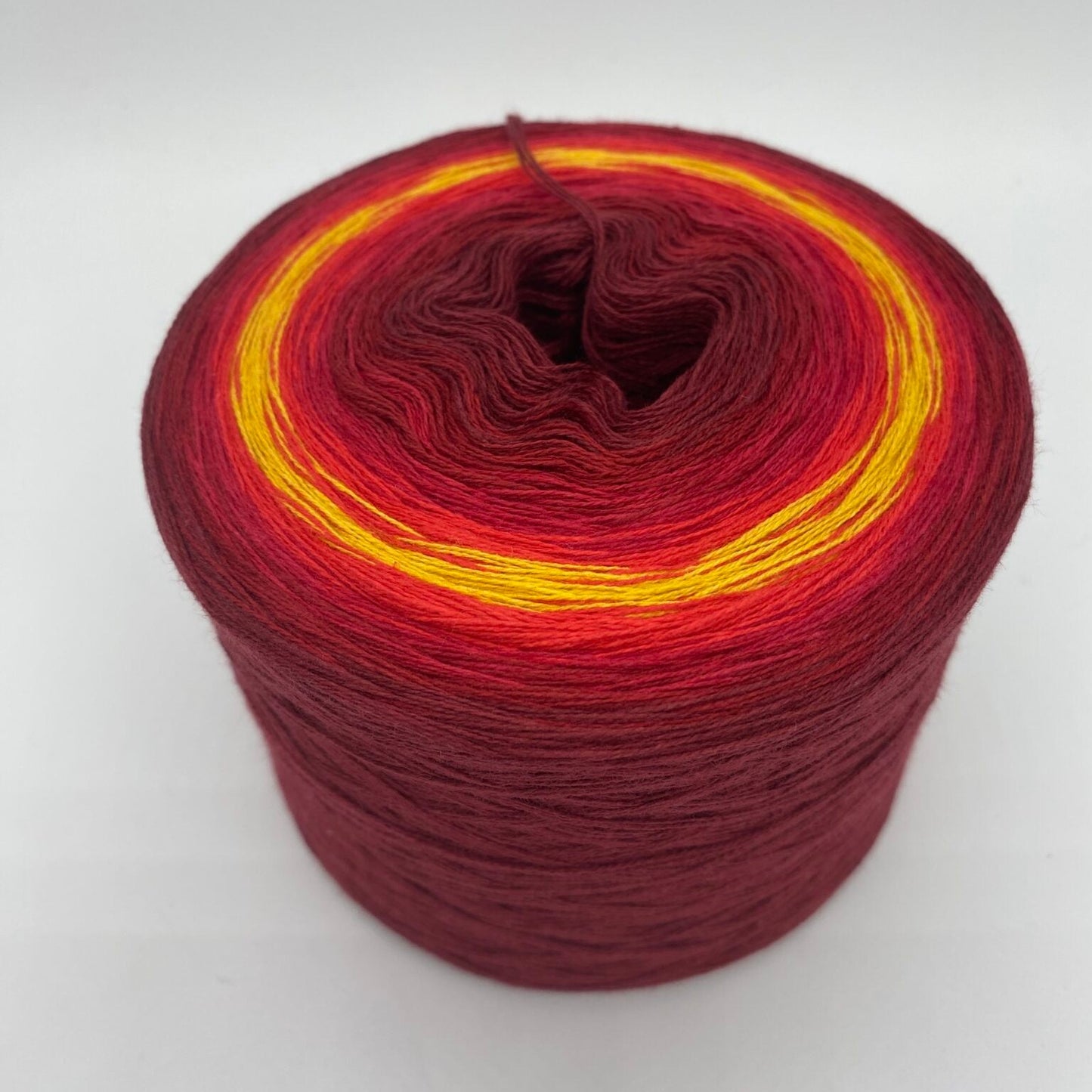 Adventskalender Bobbel Adventsglöckchen rot/ gold 3 Fäden