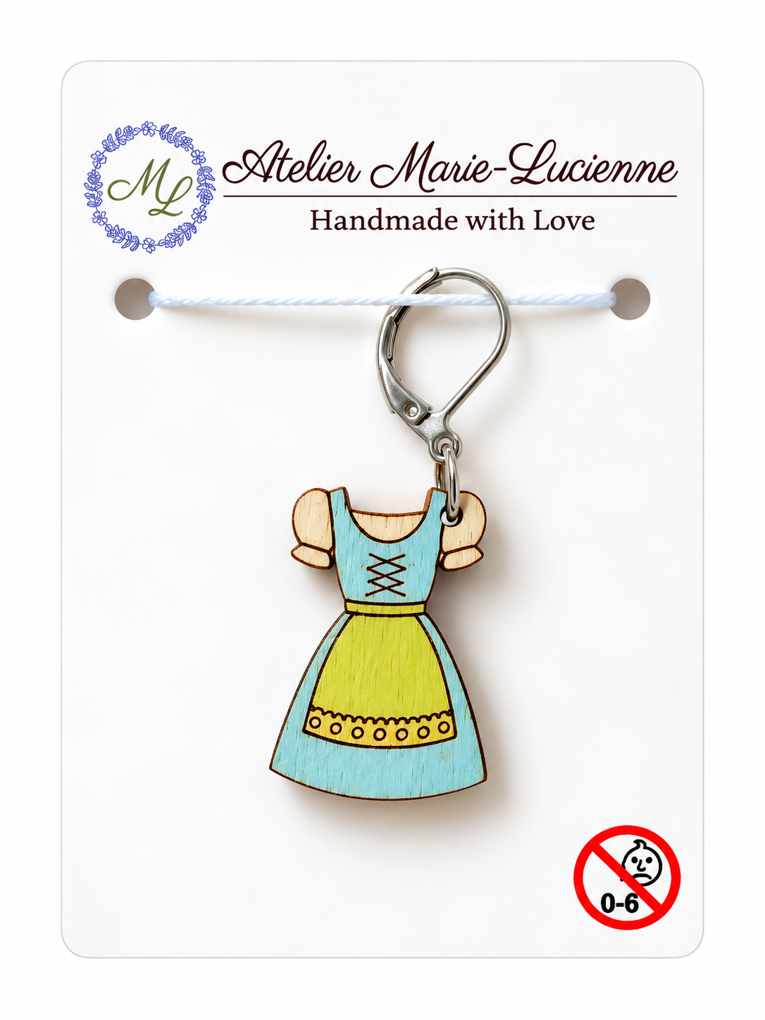 Holzmaschenmarkierer Dirndl | Atelier Marie-Lucienne