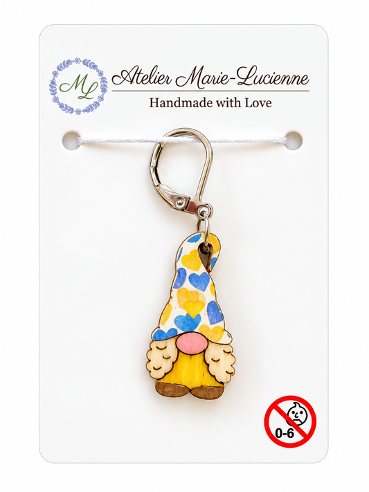 Holzmaschenmarkierer Sommerwichtel | Atelier Marie-Lucienne