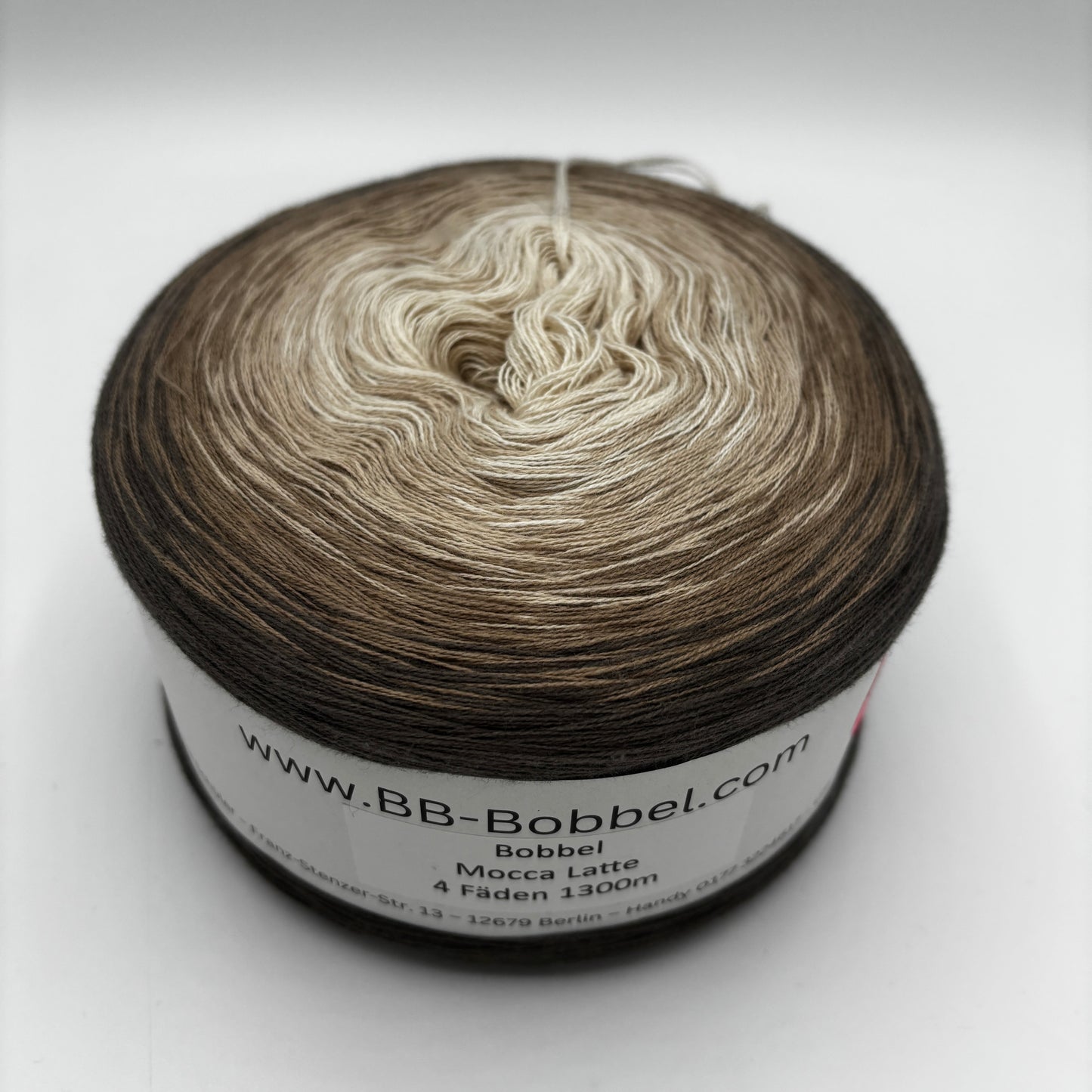 Sale-Bobbel Mocca Latte 4 Fäden 1300m