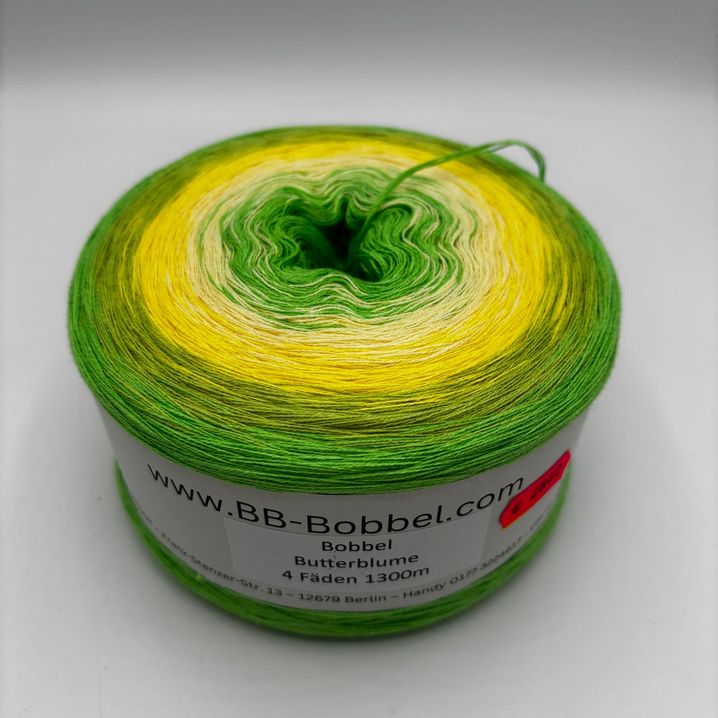 Sale-Bobbel Butterblume 4 Fäden 1300m