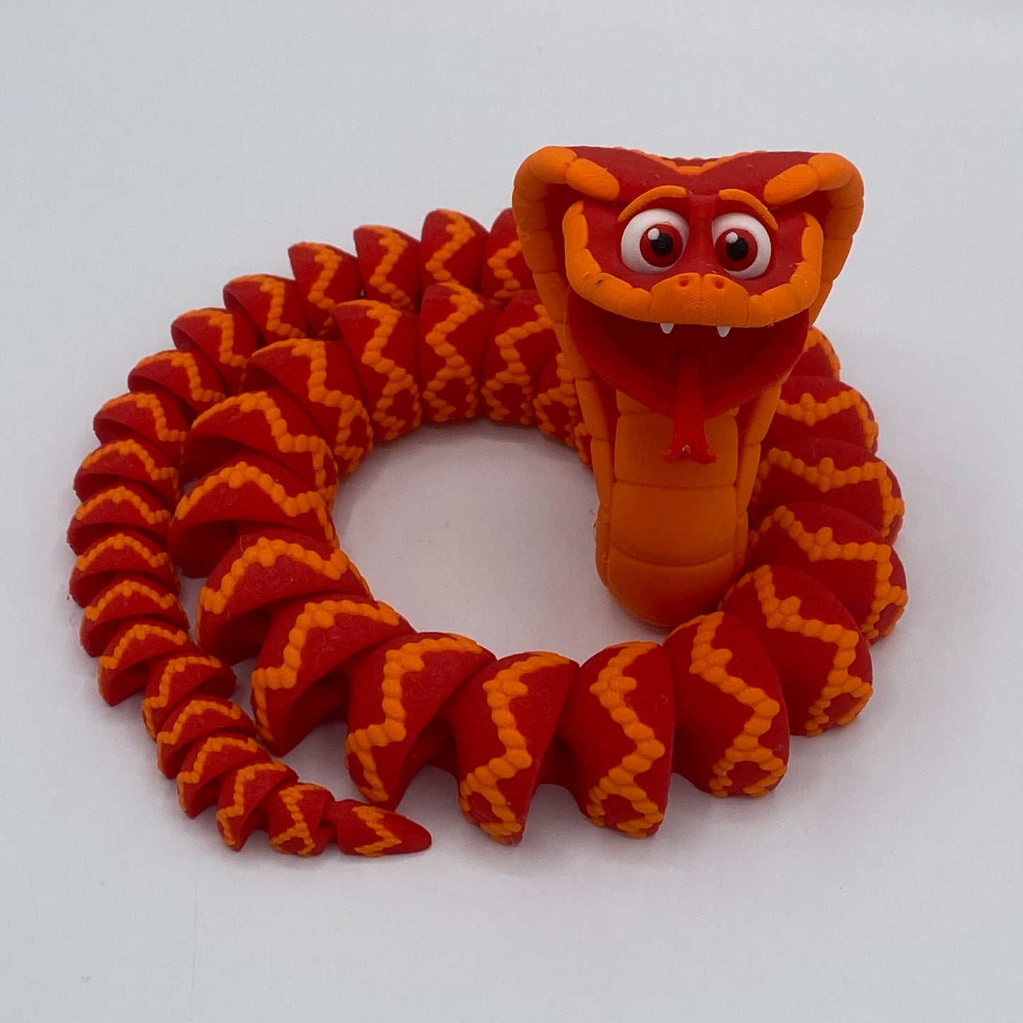 Flexi-Cobra mit Charakter farbig