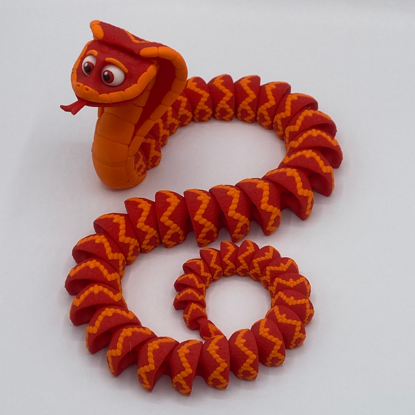 Flexi-Cobra mit Charakter farbig