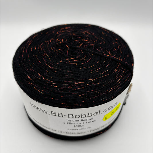 Sale-Bobbel 4 Fäden + 1 Faden Lurex 1000m