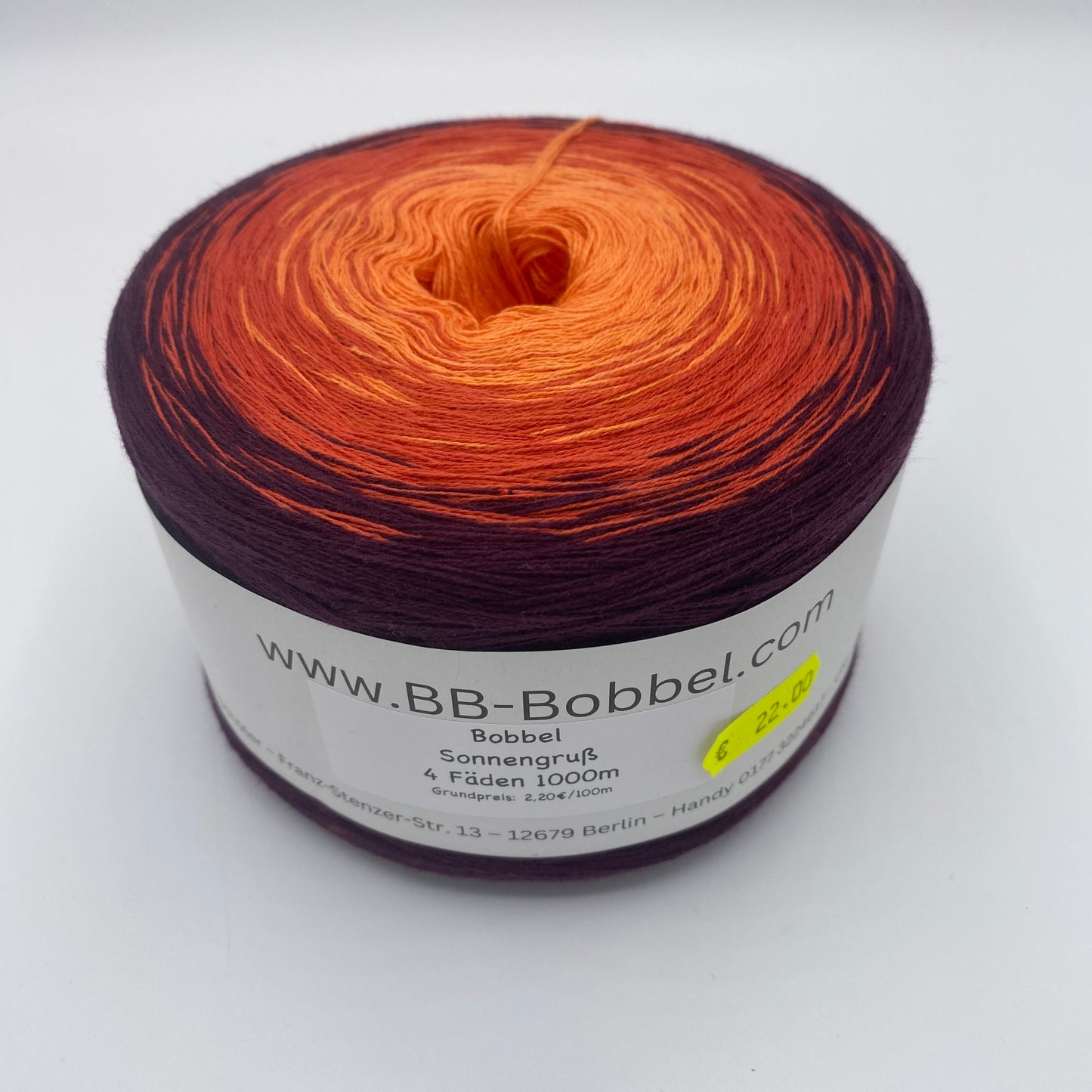 Sale-Bobbel Sonnengruß 4 Fäden 1000m