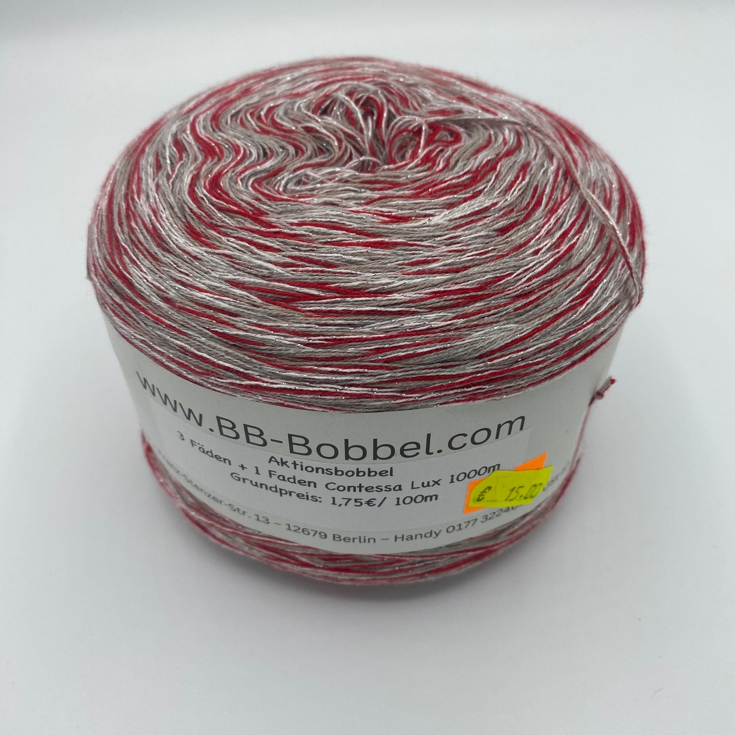 Sale-Bobbel 3 Fäden + 1 Faden Contessa Lux 1000m
