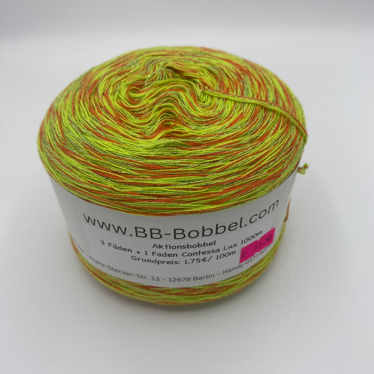 Sale-Bobbel 3 Fäden + 1 Faden Contessa Lux 1000m