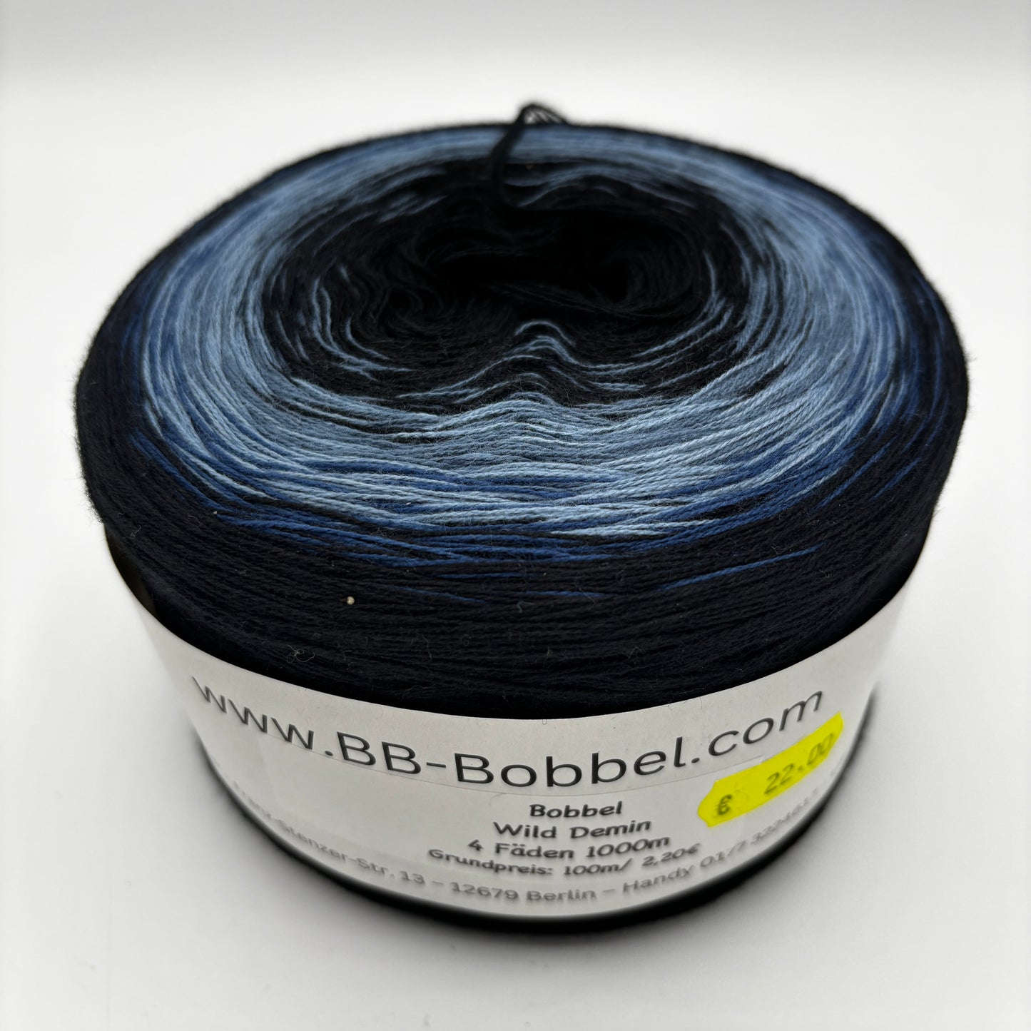 Sale-Bobbel Wild Demin 4 Fäden 1000m