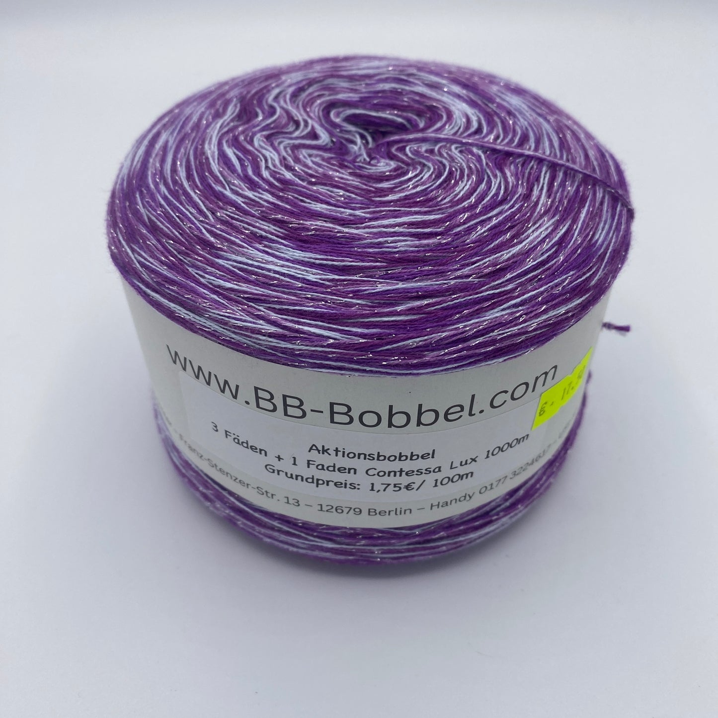 Sale-Bobbel 3 Fäden + 1 Faden Contessa Lux 1000m