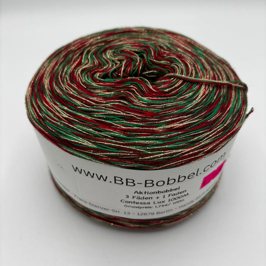 Sale-Bobbel 3 Fäden + 1 Faden Contessa Lux 1000m
