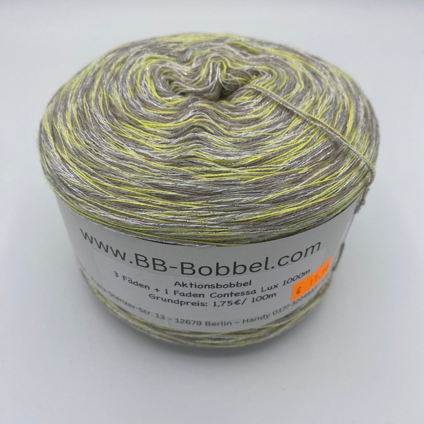 Sale-Bobbel 3 Fäden + 1 Faden Contessa Lux 1000m