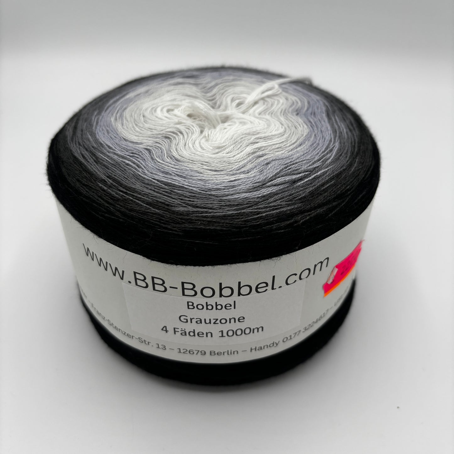 Sale-Bobbel Grauzone 4 Fäden 1000m