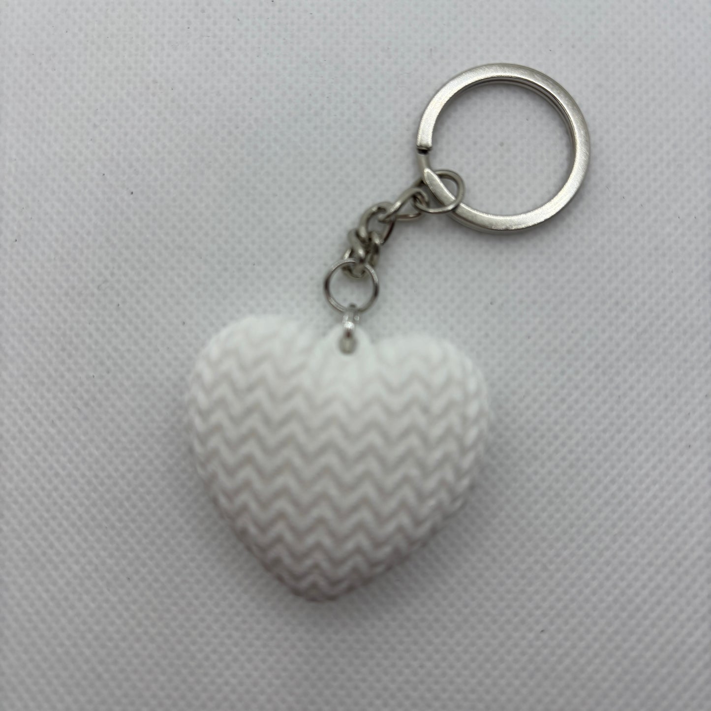 Gestricktes Herz – Schlüsselanhänger aus dem 3D-Drucker