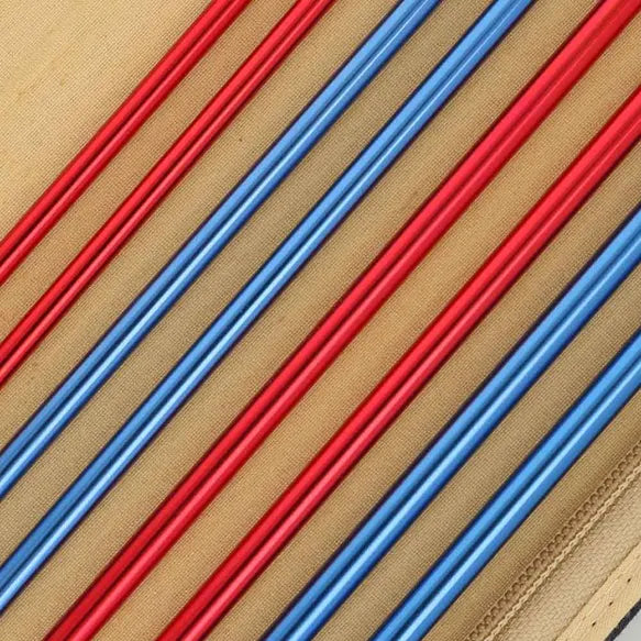 KnitPro Coloured Aluminium Jackenstricknadel-Set 40 cm