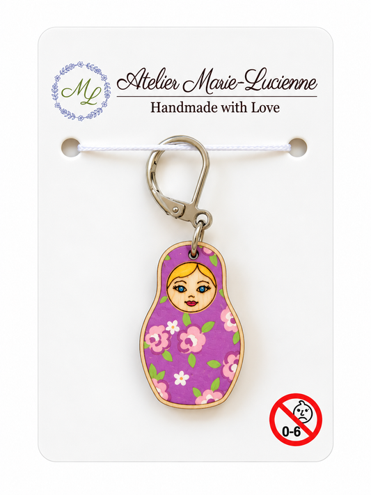 Holzmaschenmarkierer Matroschka | Atelier Marie-Lucienne