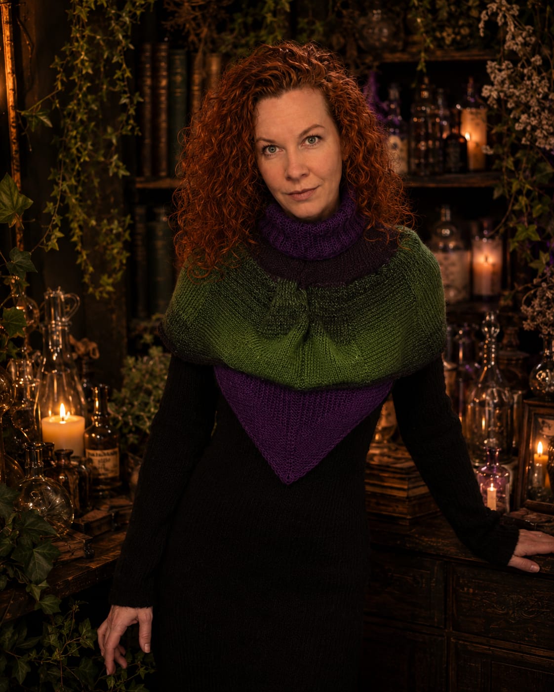 Ela’s Third Spell Hood im Set | Bobbel + digitale Strickanleitung