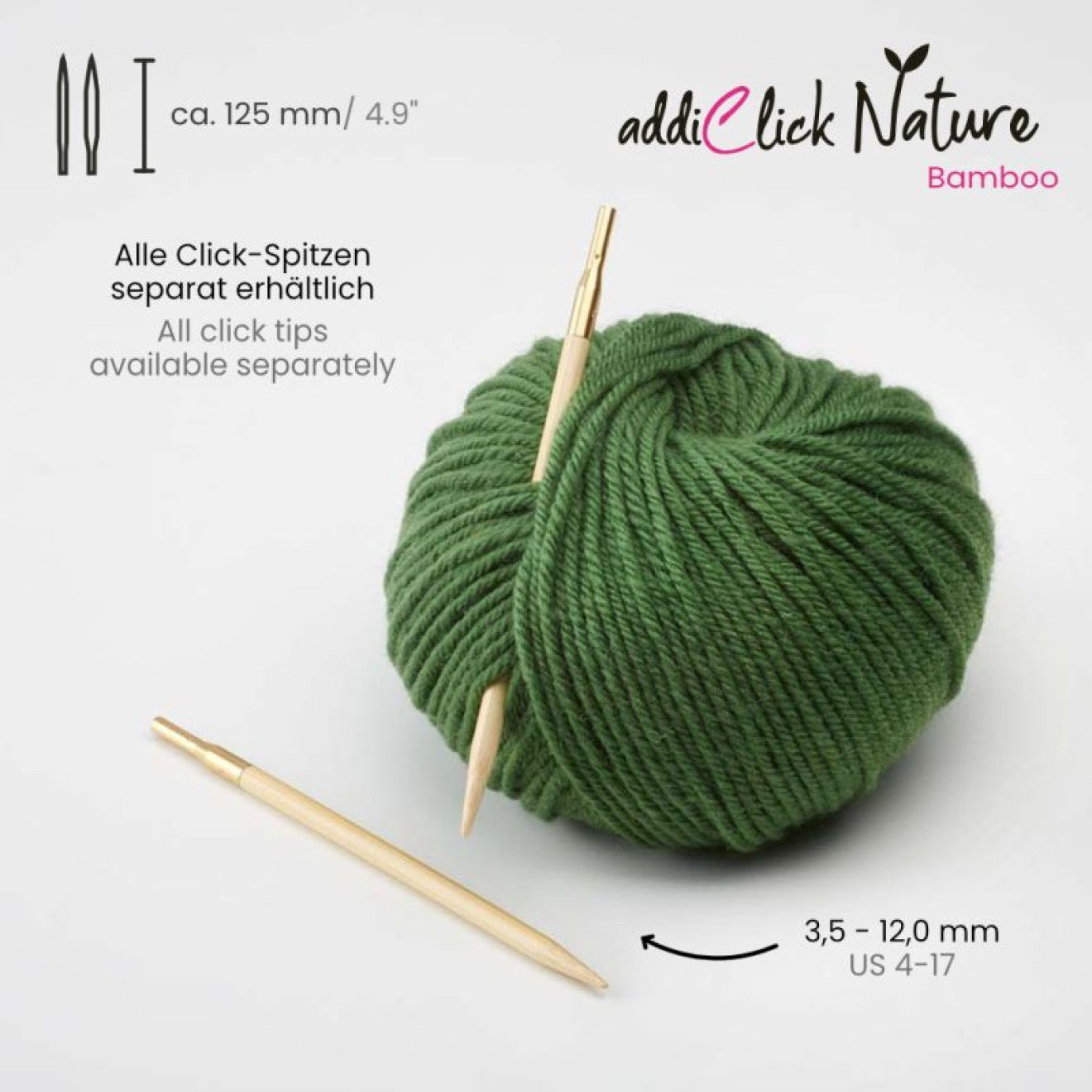 addiClick Nature Bamboo Spitzen 5,5