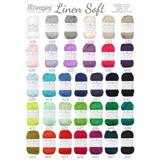 Scheepjes Linen Soft – sommerliches Garn mit Leinenanteil
